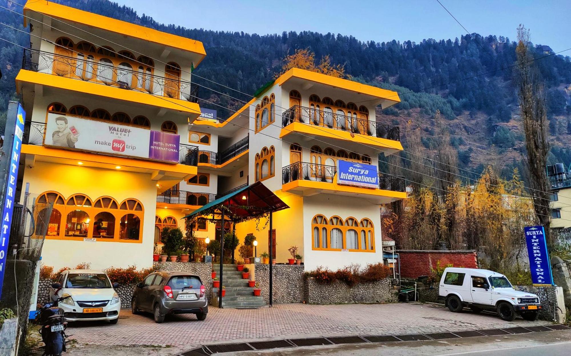 Surya International Hotel Manali Near Mall Road Luaran gambar